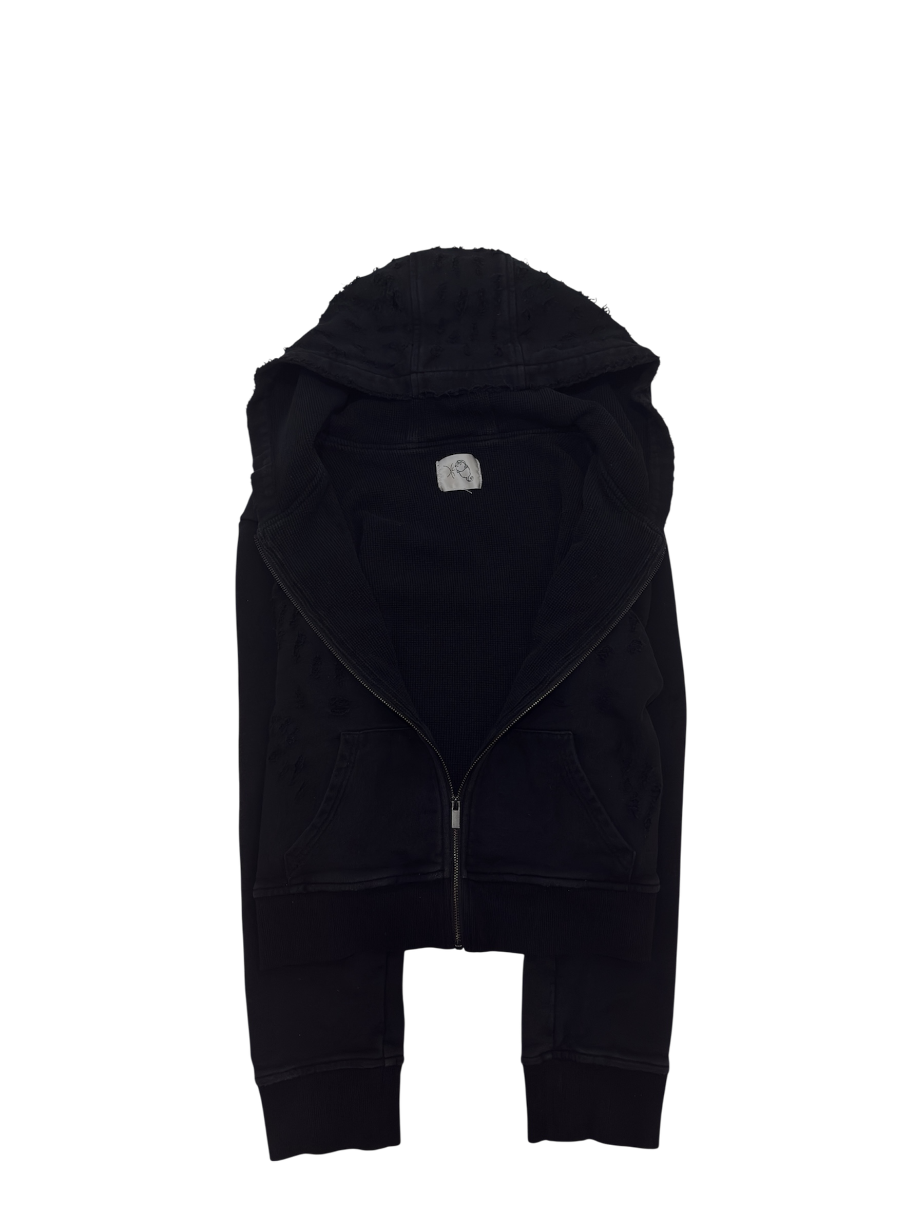 Shredder zip-up hoodie